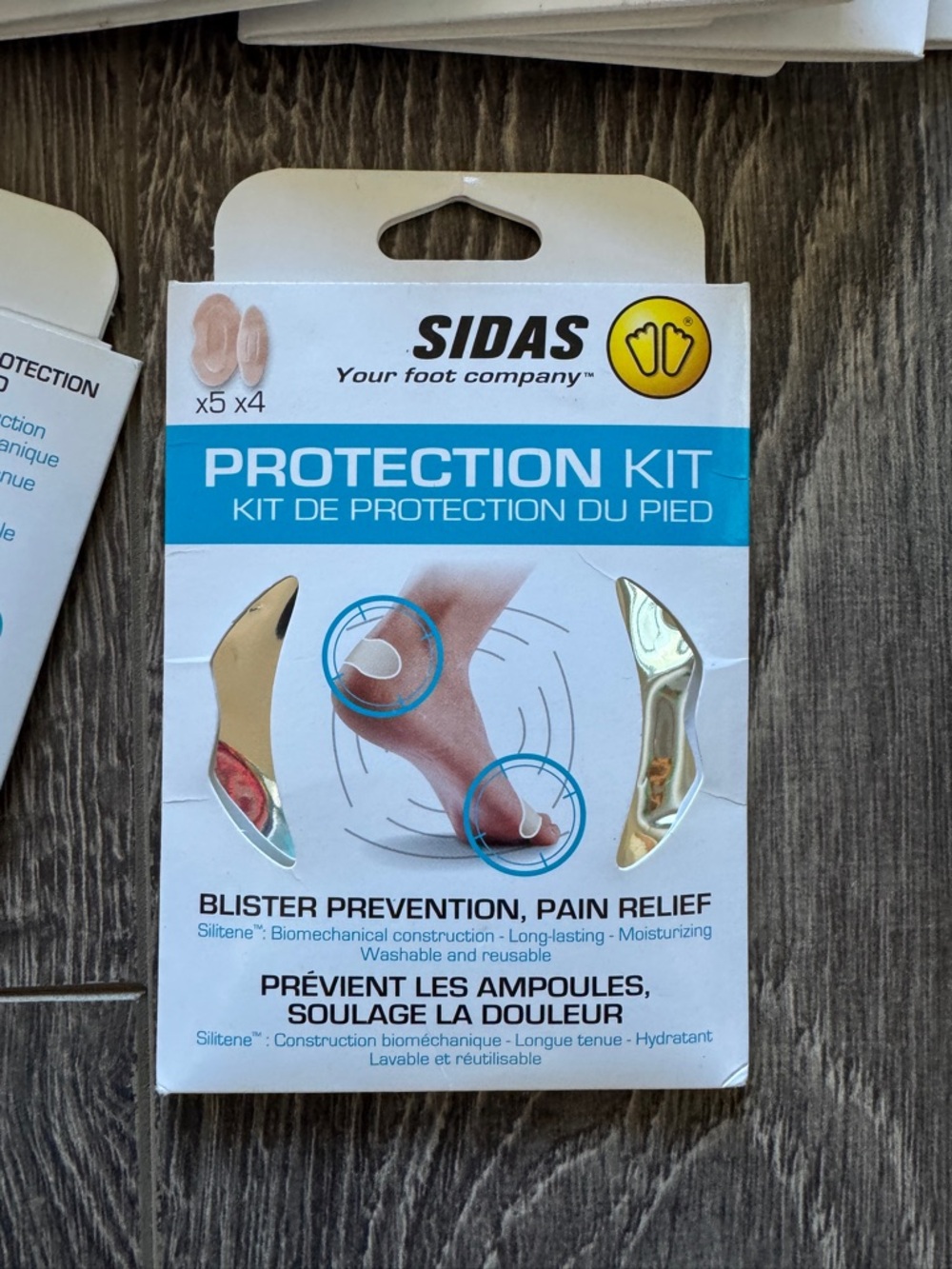 Pick 2 items for $20. Sidas Silitene Foot Protection Kit in Nude
